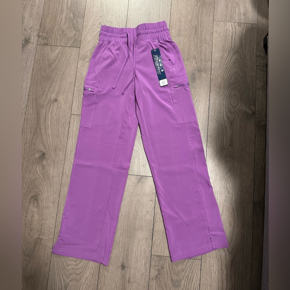 Uniform Advantage Easy Stretch Ellie 5-Pocket High Waisted Wide Leg Scrub Pants